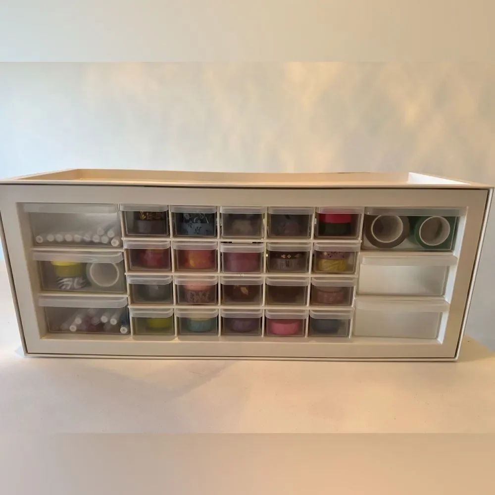 Archer and olive &
Multi-Compartment White Storage Organizer